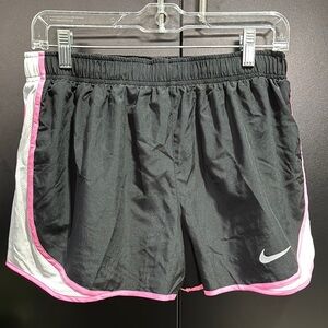 Nike Dri-Fit Running,panty lined,elastic drawstring waist,mesh side panel